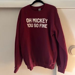 Disney small shop sweatshirt size M